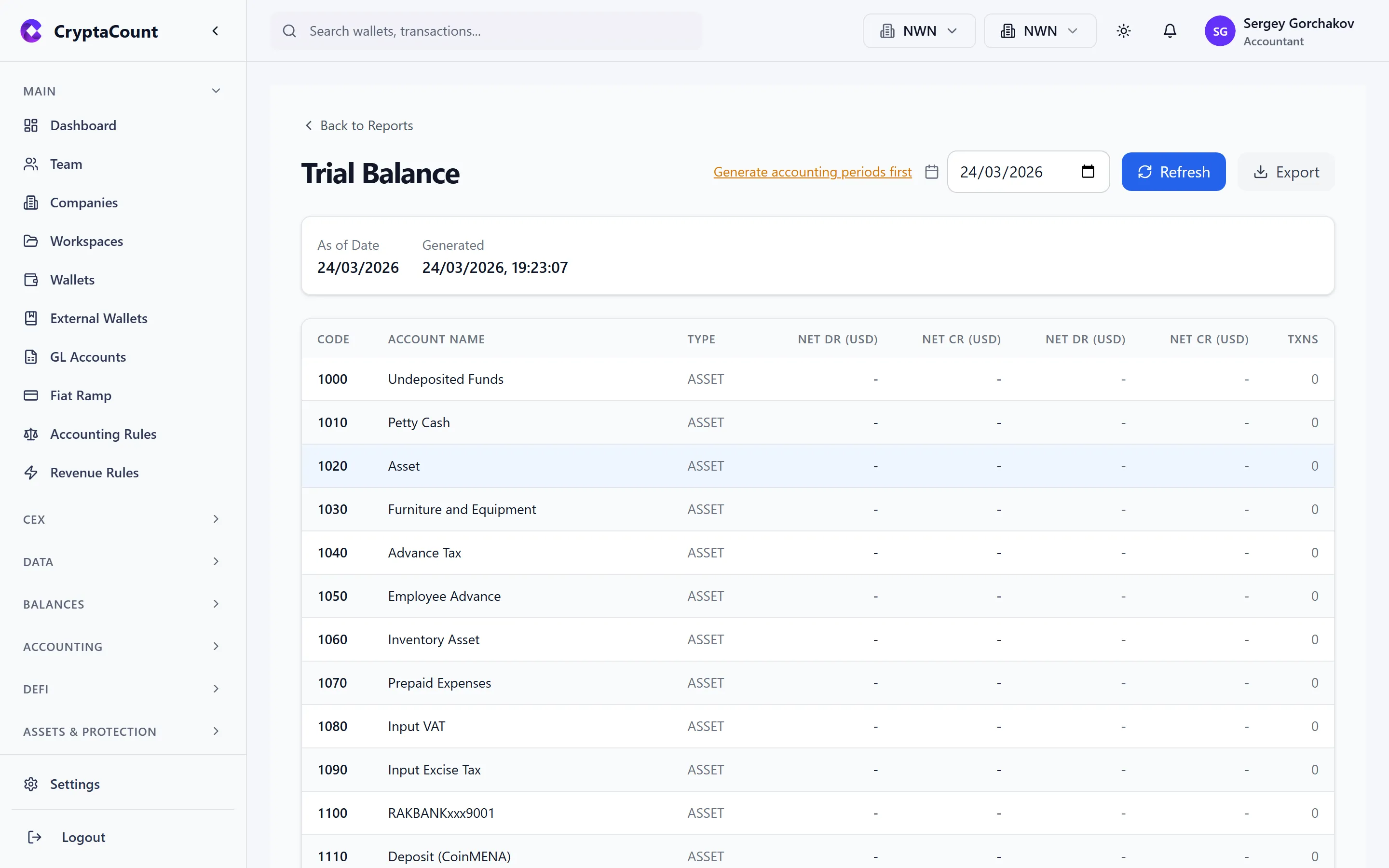 Cost basis method comparison view